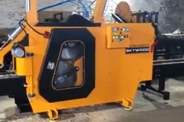 Обновленный двухвальный брусовочный станок SD400S