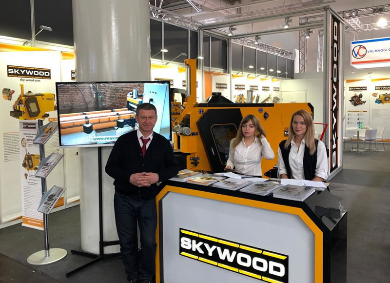 Оборудование и новые разработки SKYWOOD представлены на двух стендах: Холл 25- стенд L22, открытая площадка FG- стенд К43